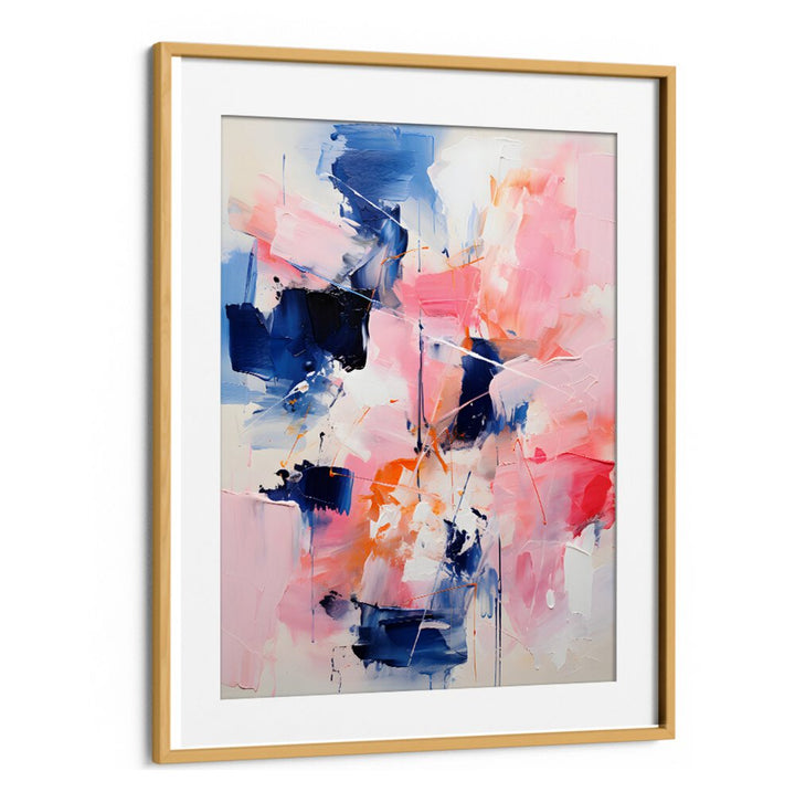BLUSH INDIGO ABSTRACT PRINT SECOND 4X