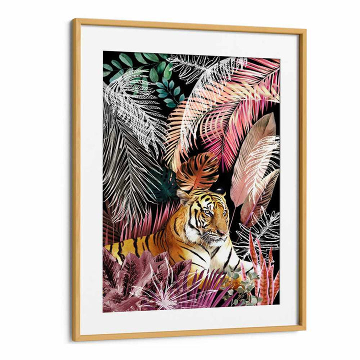 JUNGLE TIGER I , WILDLIFE PAINTINGS