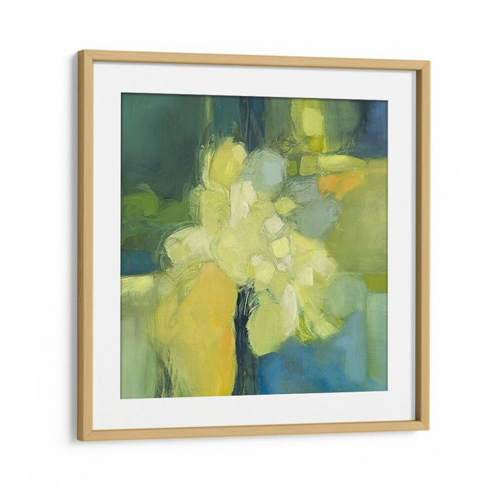 Serene OLIVE DREAMS, ABSTRACT PAINTINGS showcase calming hues, perfect for enhancing modern bedroom aesthetics.