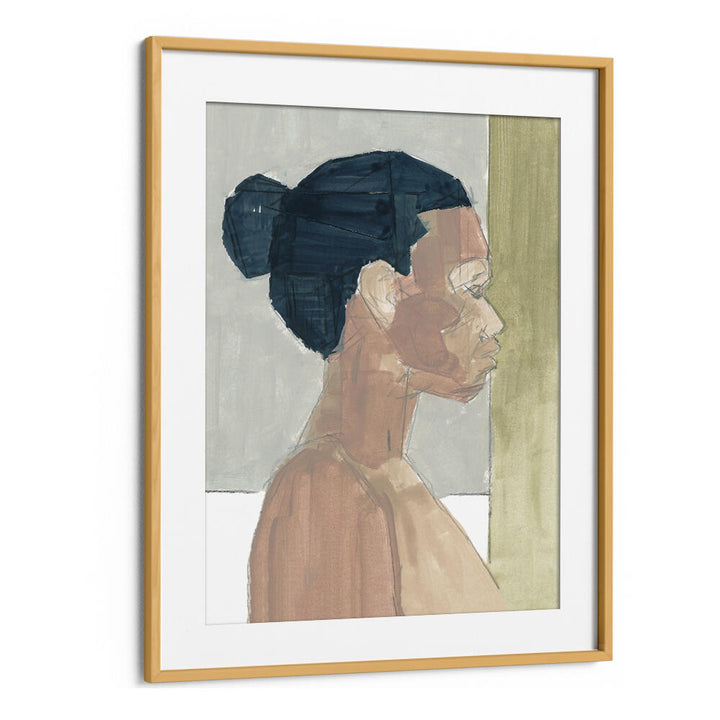 FEMALE PORTRAIT III showcases expressive feminine beauty in portraits and figurative illustrations by OAKWOOD MOUNT.