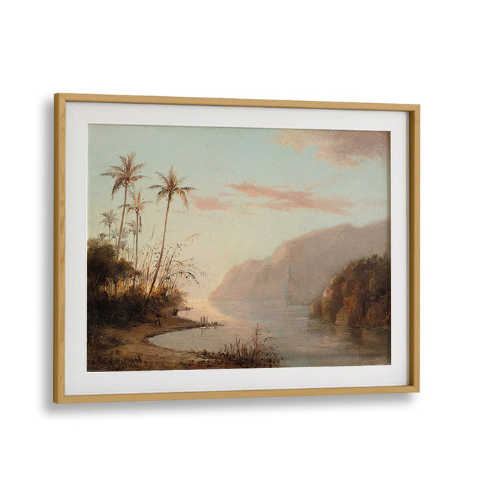 A CREEK IN ST. THOMAS  (1856)  , VINTAGE PAINTINGS