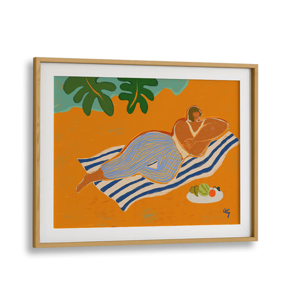 A DAY AT THE BEACH , PORTRAITS & FIGURATIVE ILLUSTRATIONS