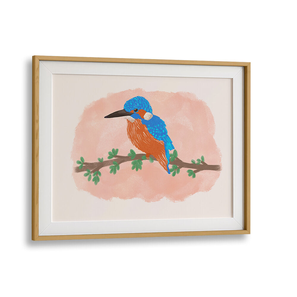 KINGFISHER II , ANIMAL PAINTINGS