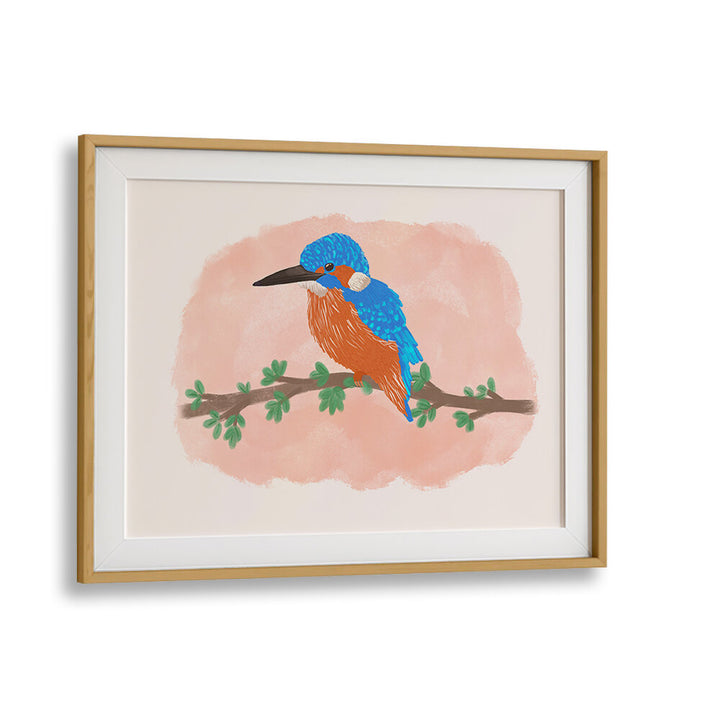 KINGFISHER II , ANIMAL PAINTINGS