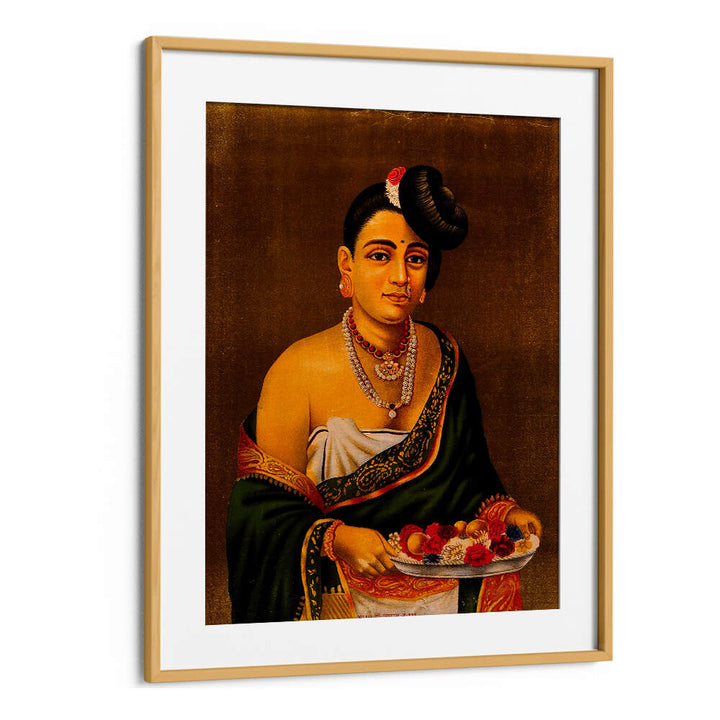 A NAYAR LADY WITH DISTINCTIVE HAIRSTYLE