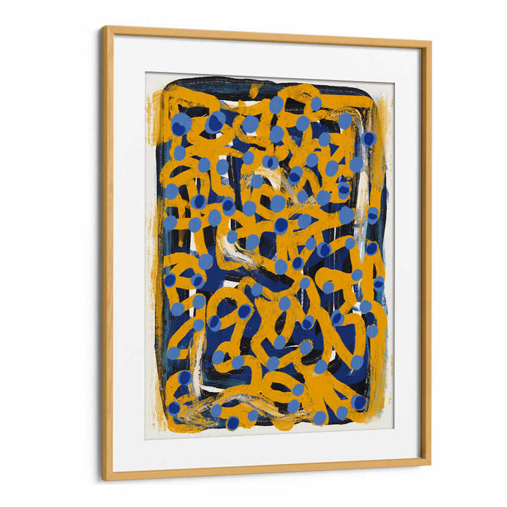 BLUE POLKA DOT , ABSTRACT PAINTINGS