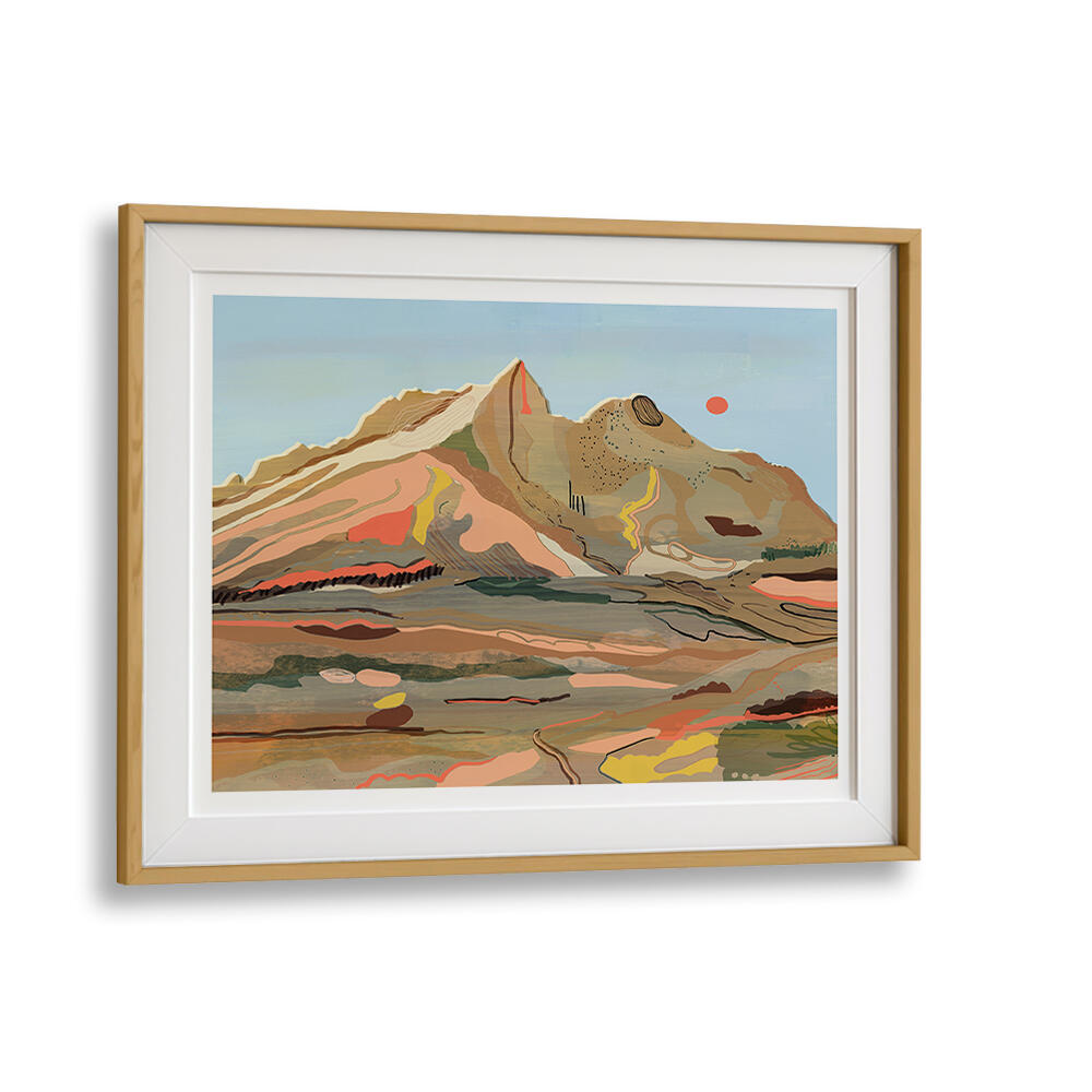 ABSTRACT SHELL SANDS , LANDSCAPE PAINTINGS