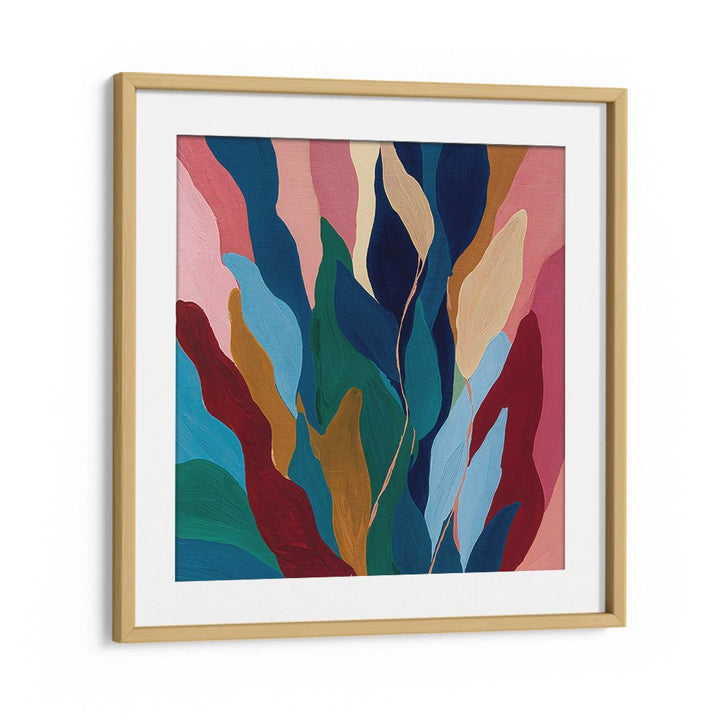 ABSTRACT TROPICAL LEAVES