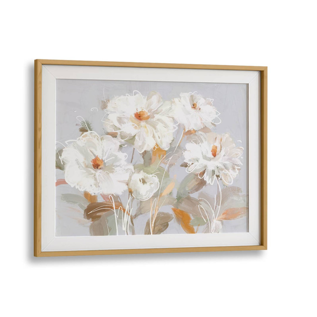 ABSTRACT WHITE FLOWERS