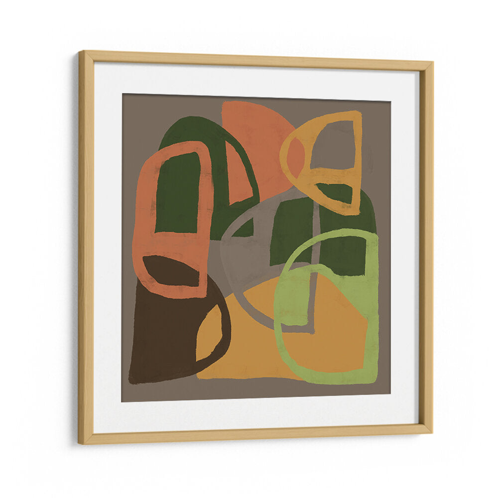 ABSTRACT PATTERNS IN EARTH COLOURS , ABSTRACT PAINTINGS