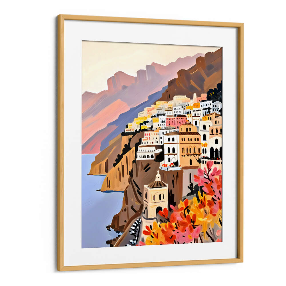 AMALFI COAST , LANDSCAPE PAINTINGS