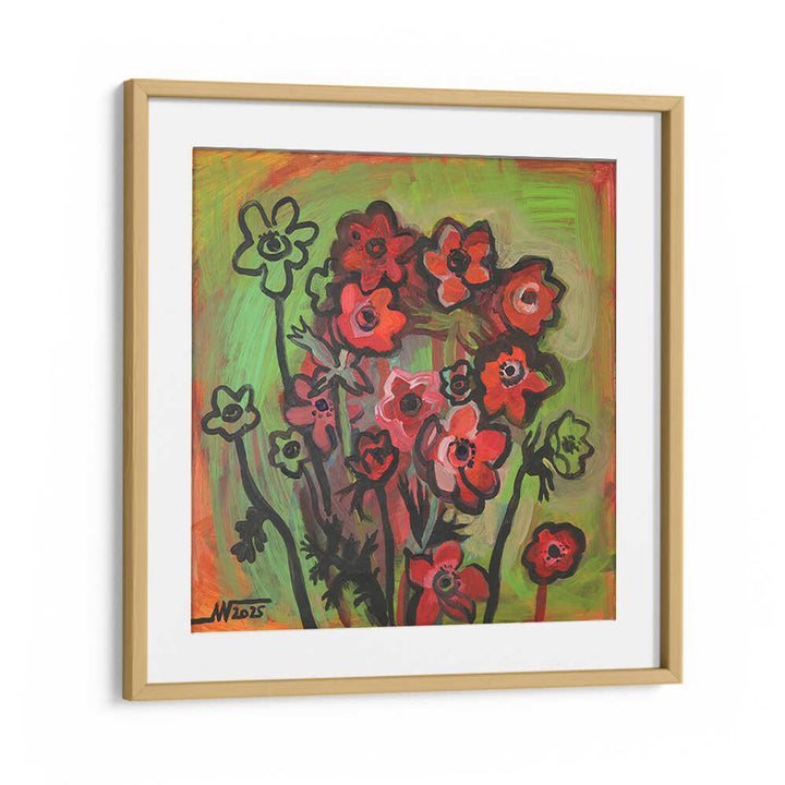 ANEMONES , RETRO ART