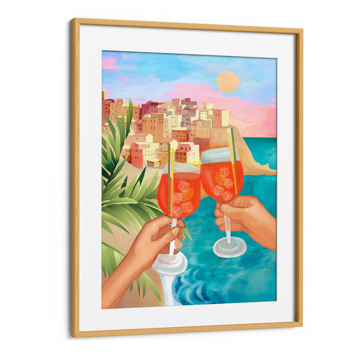 APEROL SUNSET , BAR & CAFE ART