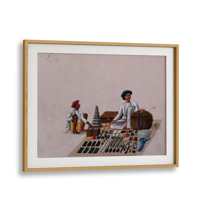A STREET VENDOR SELLING