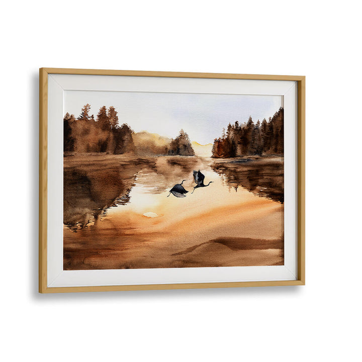 AUTUMN PASSAGE , LANDSCAPE PAINTINGS