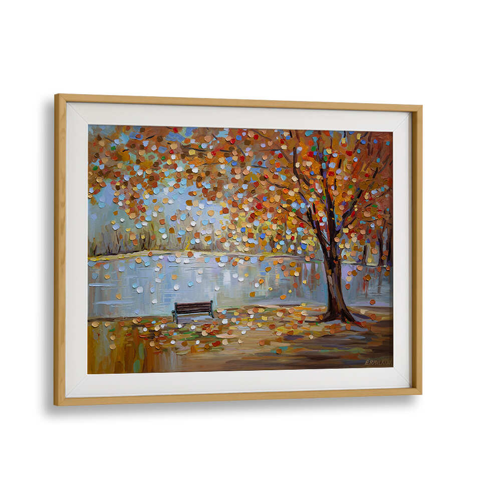 AUTUMN VEIL , MODERN IMPRESSIONISM PAINTINGS