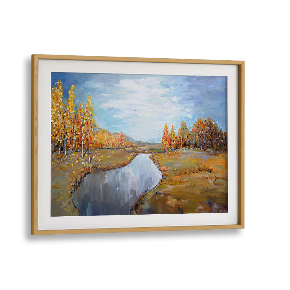 AUTUMN , MODERN IMPRESSIONISM PAINTINGS