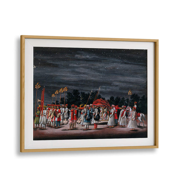 A WEDDING PROCESSION BY NIGHT