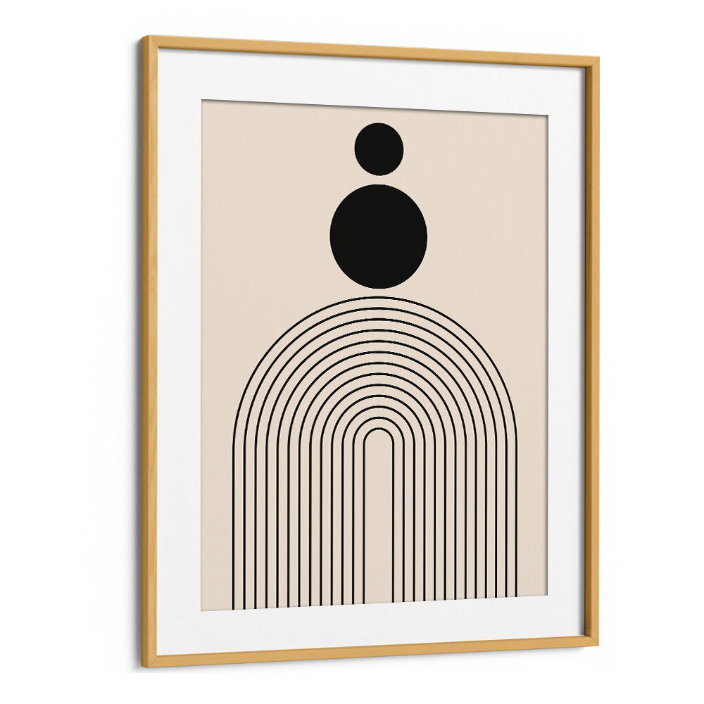 BAUHAUS BOHO BLACK III , BOHO ART PAINTINGS