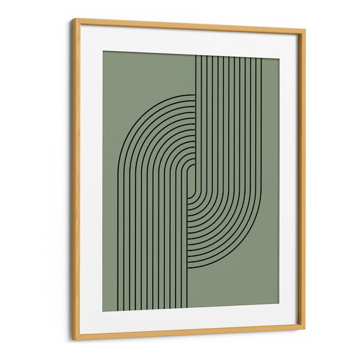 BAUHAUS BOHO SAAGE GREEN V , BOHO ART PAINTINGS