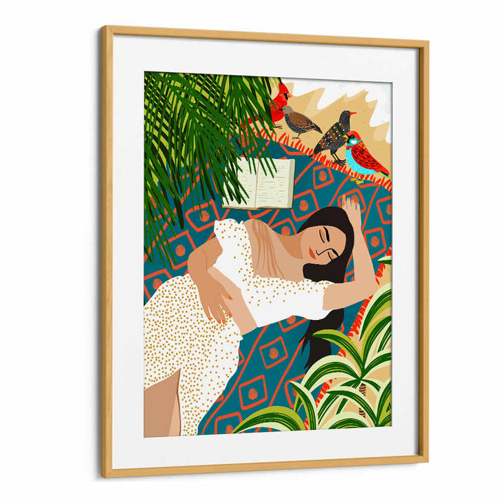 BEACH. READ. SLEEP. REPEAT , PORTRAITS & FIGURATIVE ILLUSTRATIONS