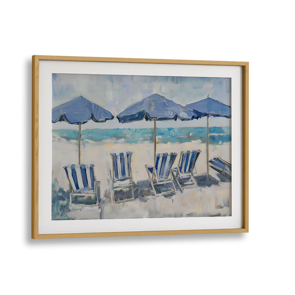 BEACH CHAIRS , BEACH PAINTINGS