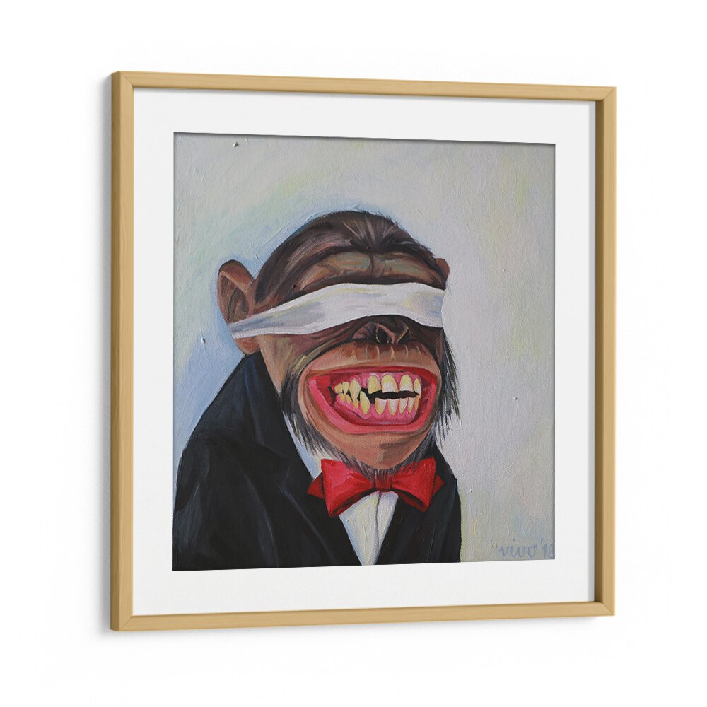 BLINDFOLDED GRIN , COMIC POSTERS