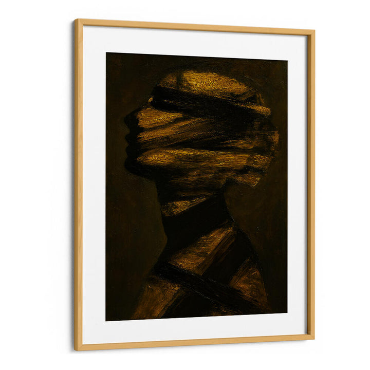 BLINDFOLDED WHISPER , EXPRESSIONISM PAINTINGS