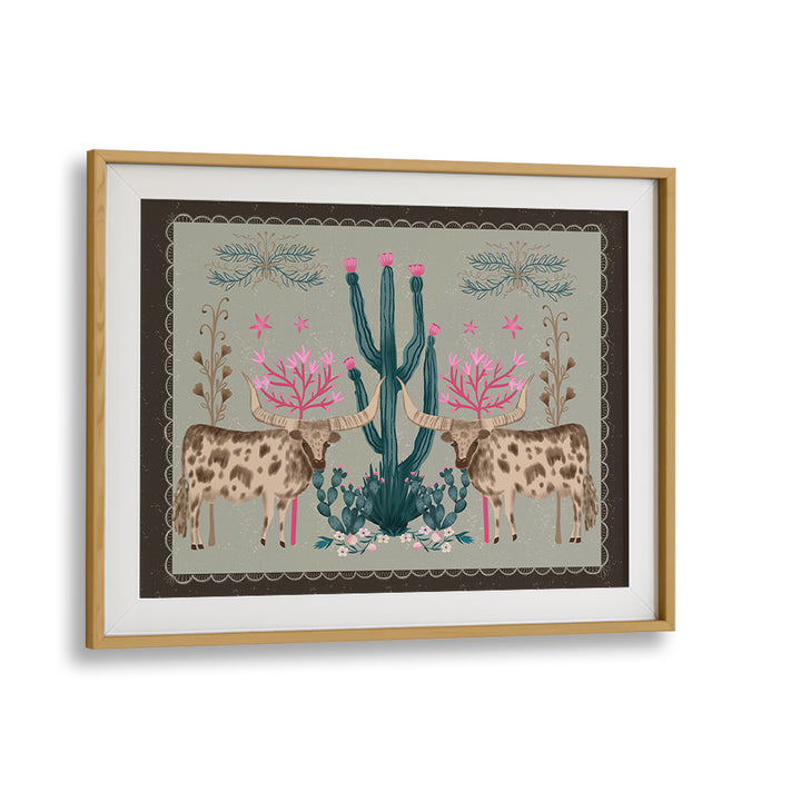 BLOOMING DESERT LONGHORNS