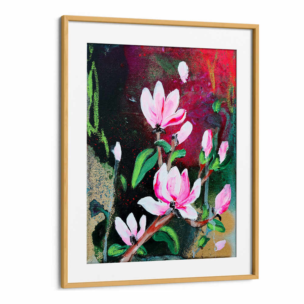 BLOOMING ELEGANCE , FLORAL FLOWER PAINTINGS