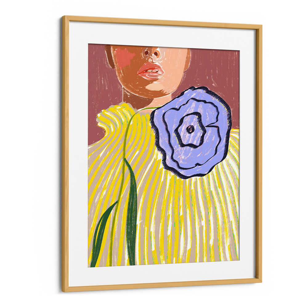 BLOSSOM ELEGANCE , PORTRAITS & FIGURATIVE ILLUSTRATIONS