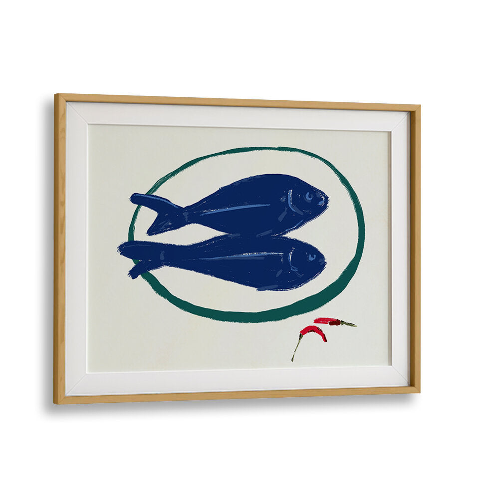 BLUE FISH AND SPICE , KITCHEN POSTERS