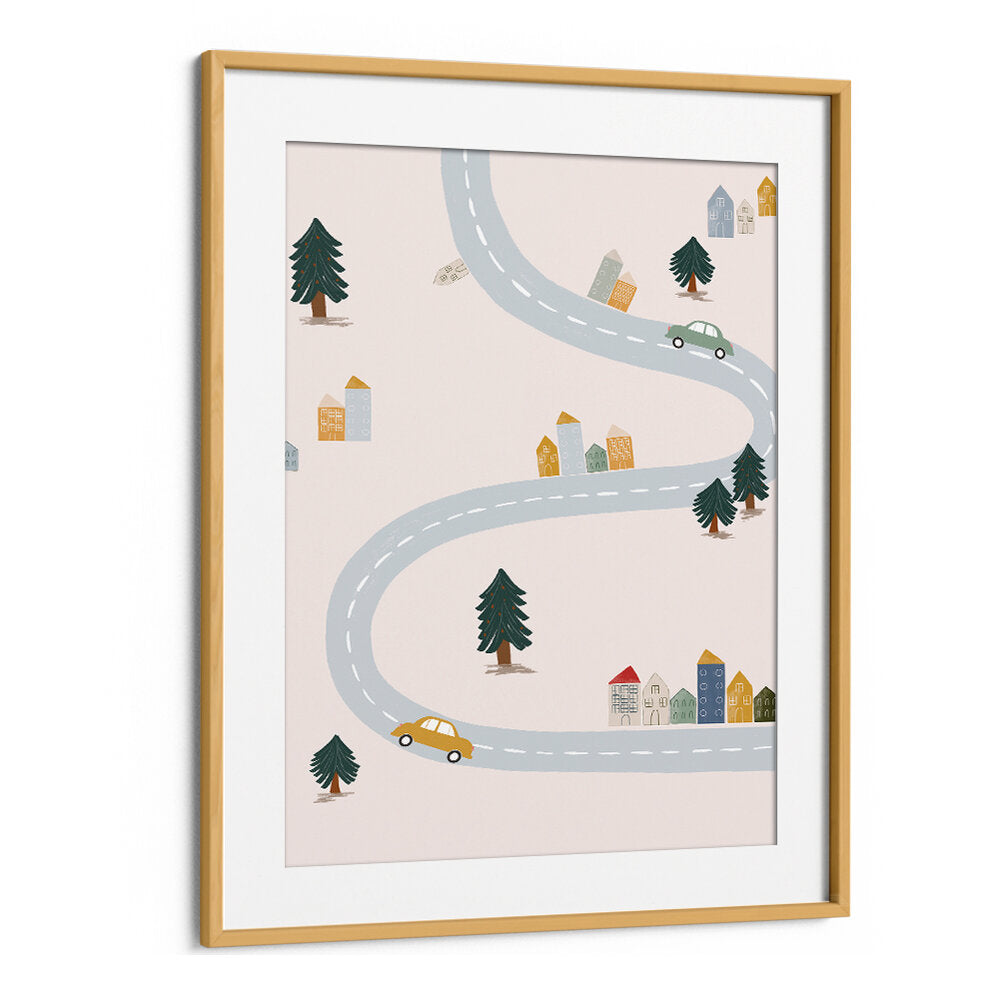 BLUE GREEN VILLAGE , KIDS ROOM PAINTINGS