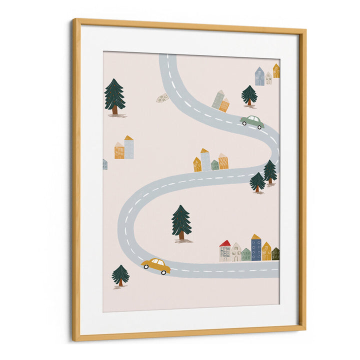 BLUE GREEN VILLAGE , KIDS ROOM PAINTINGS