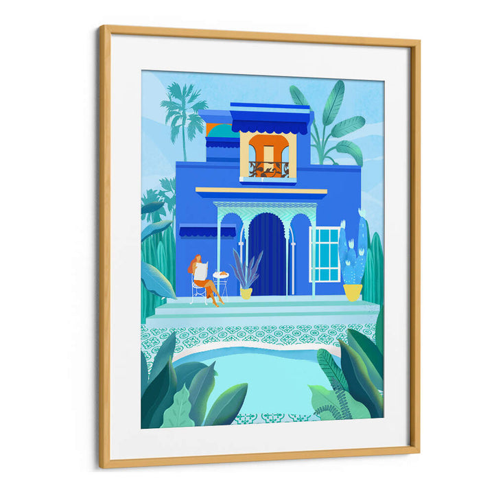 BLUE OASIS , TRAVEL POSTERS