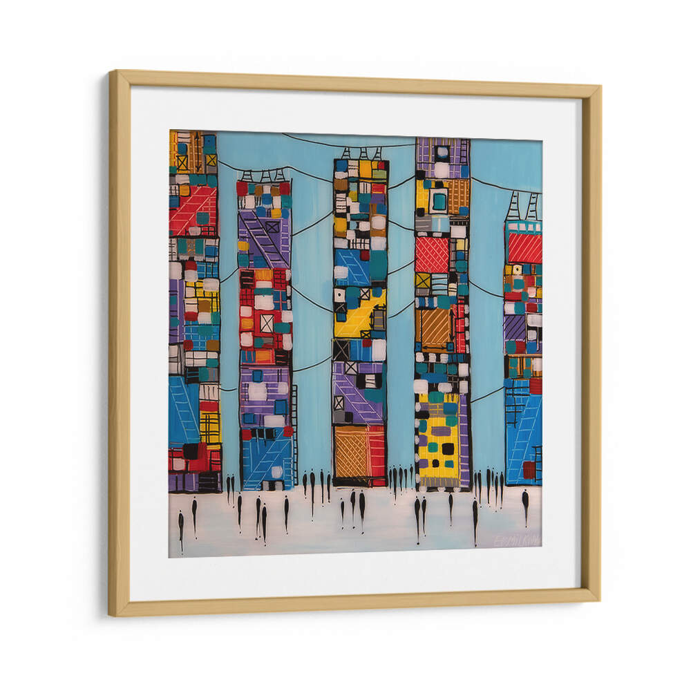 BLUE SKY , MODERN IMPRESSIONISM PAINTINGS