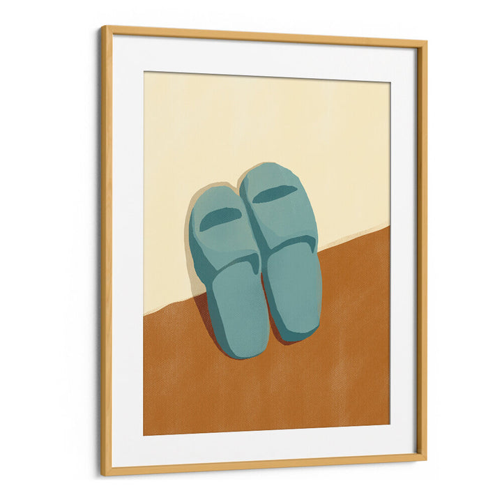 BLUE SLIPPERS , FASHION POSTERS