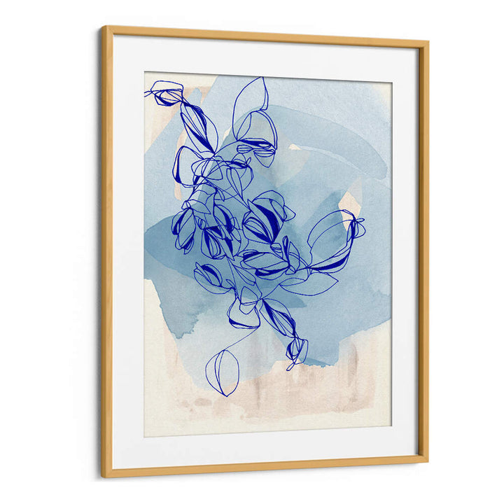 BLUE VINE ELEGANCE , ORGANIC FORMS