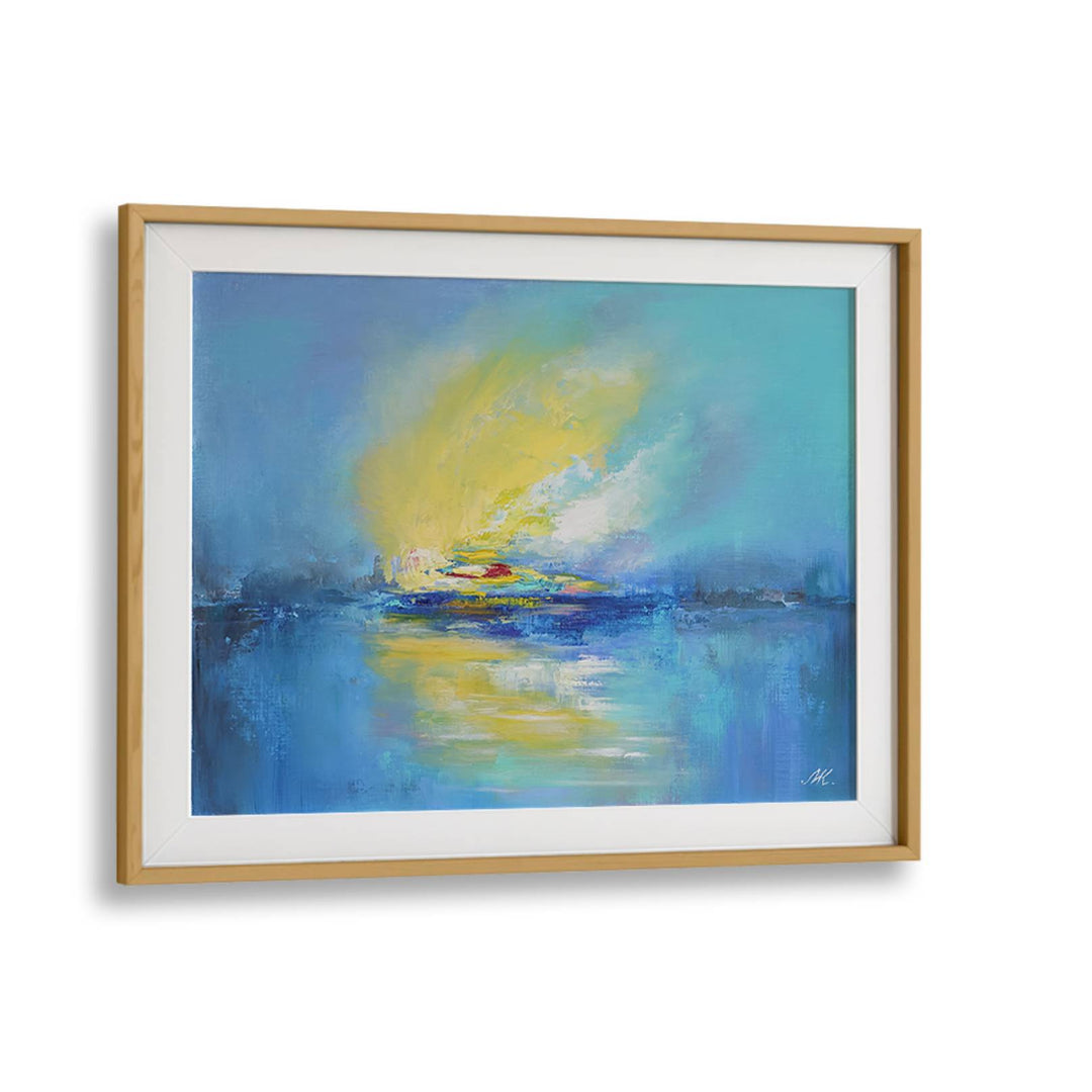 BLUE YELLOW HORIZON GLOW