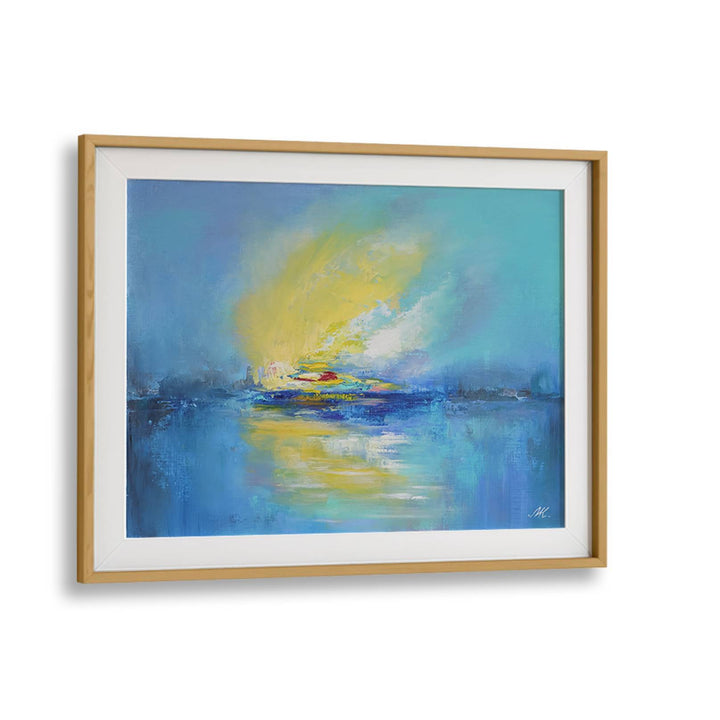 BLUE YELLOW HORIZON GLOW