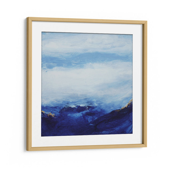 BLUE AND WHITE LANDSCAPE