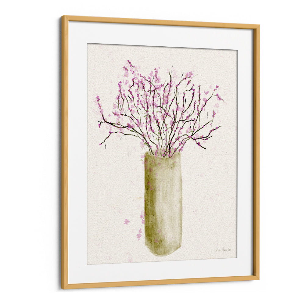 BLUSH PINK FLORAL VASE