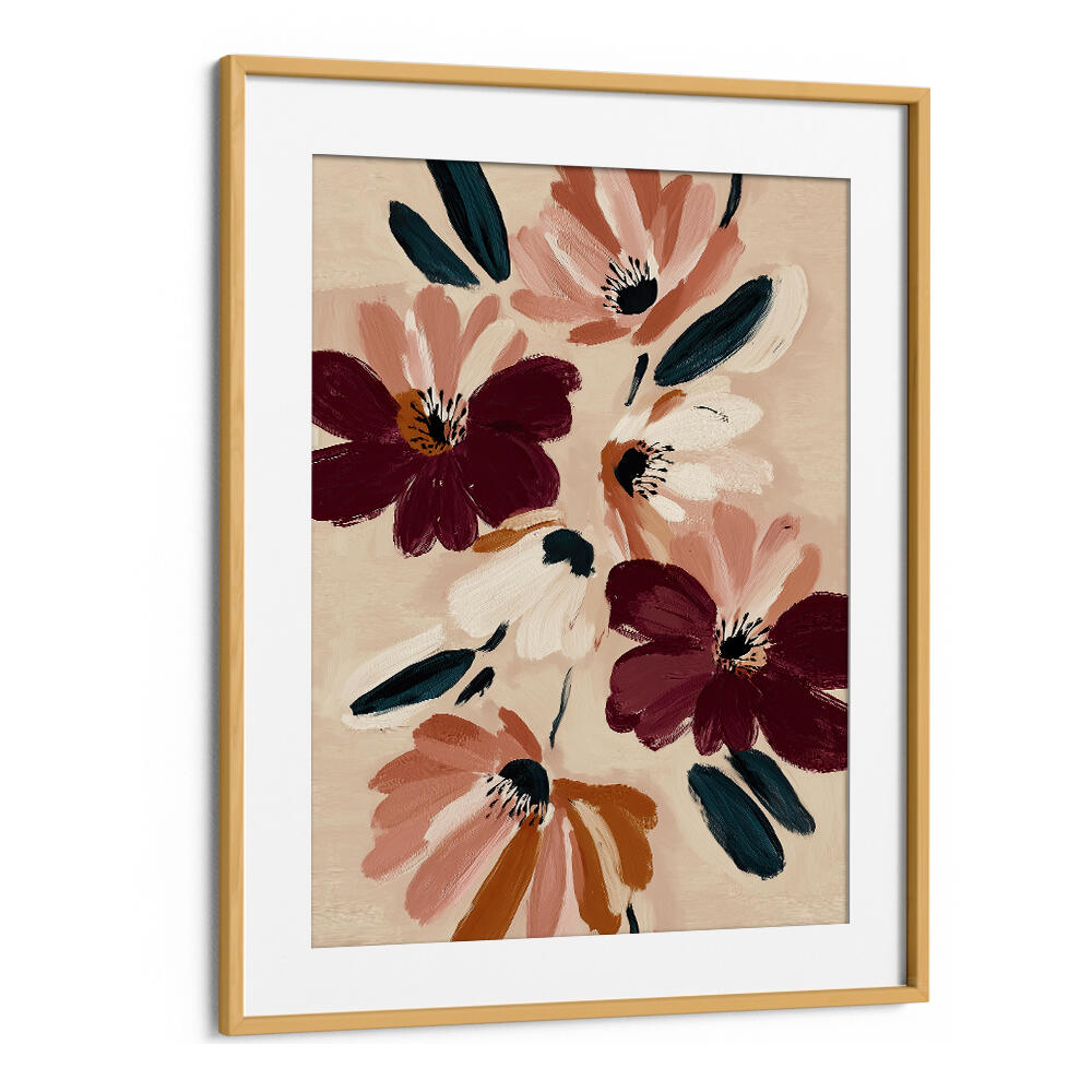 BLUSH AND WINE BLOSSOMS I