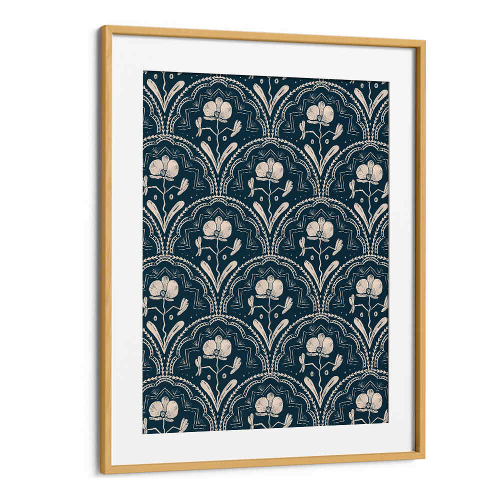 BOHO ORCHID TILES PATTERN