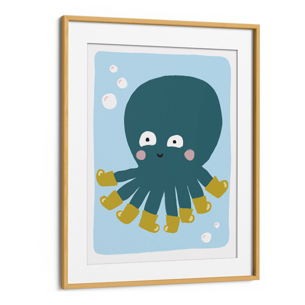 BOOTED OCTOPUS FUN , KIDS ROOM PAINTINGS