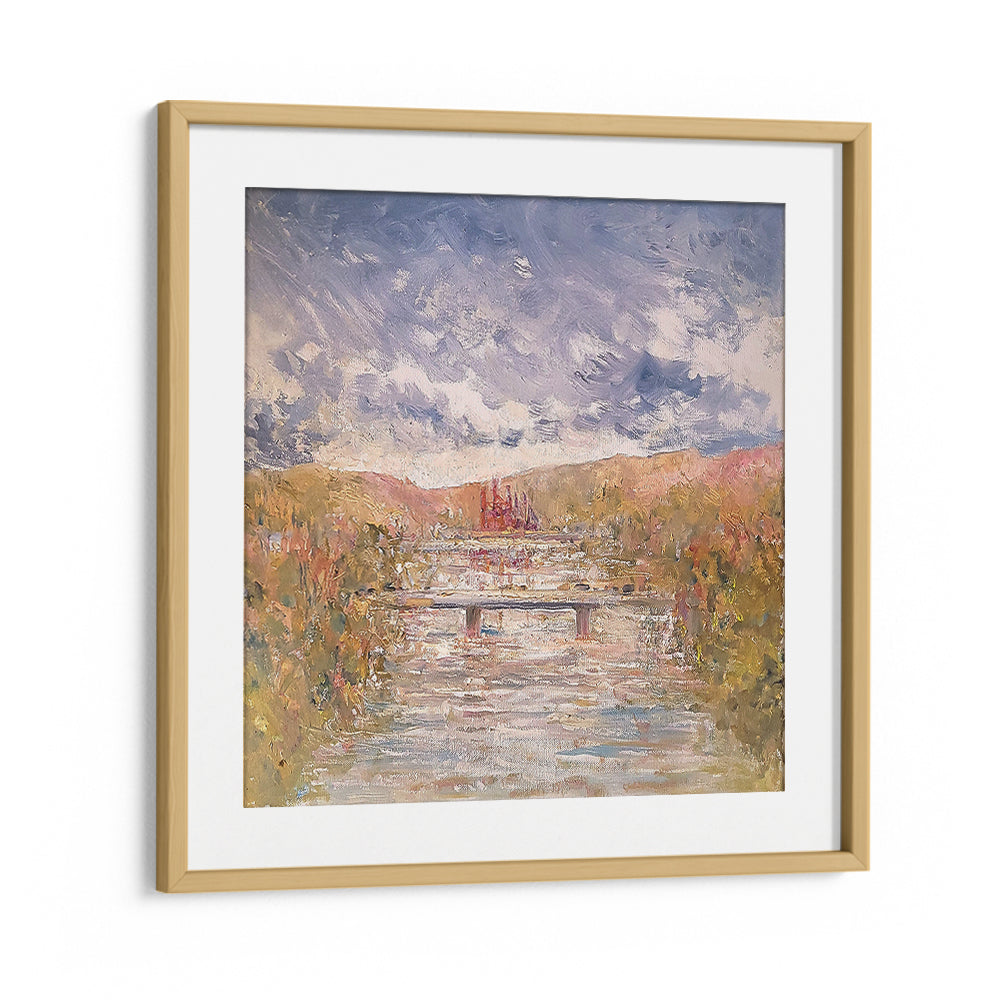 BRIDGE BENEATH THE AUTUMN HILLS