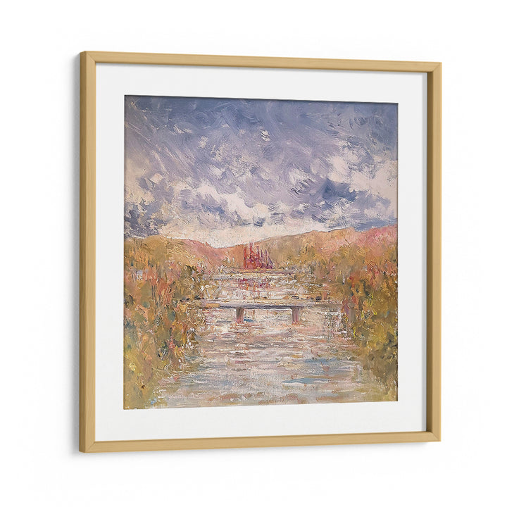 BRIDGE BENEATH THE AUTUMN HILLS