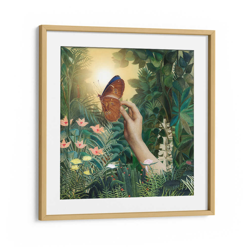 BUTTERFLY SUNRISE , ANIMAL PAINTINGS