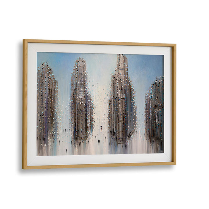 CITY MOOD , MODERN IMPRESSIONISM PAINTINGS
