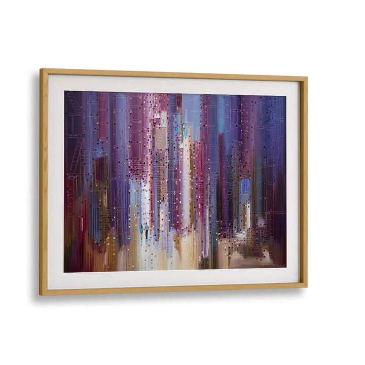 CITY ROMANCE , MODERN IMPRESSIONISM PAINTINGS